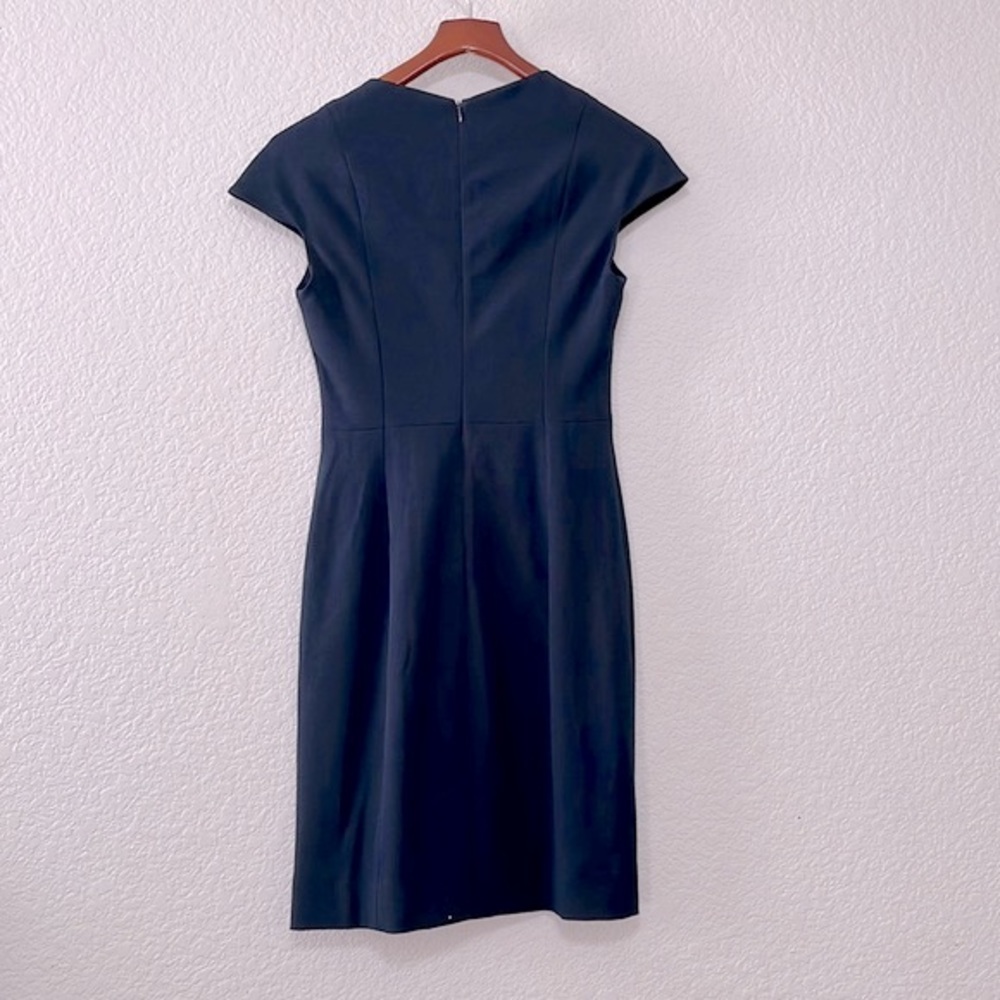 MM LAFLEUR Ashley Indigo Blue Sheath Academia Dress - Picture 7 of 13